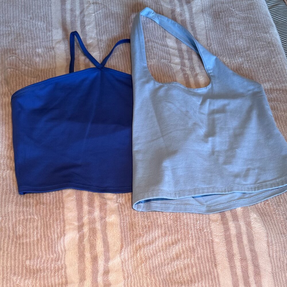 💙🩵Two Blue Tank Tops - Gap & Cotton On🩵💙